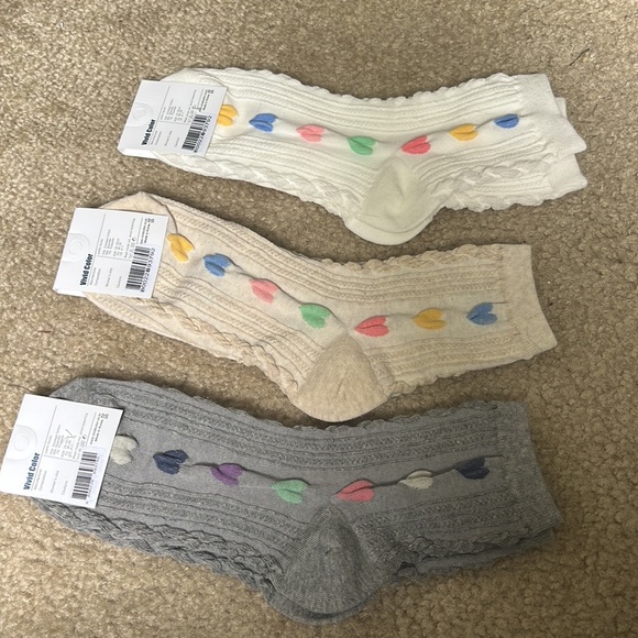 Vivid Color Socks - 3 Pairs - Picture 2 of 3